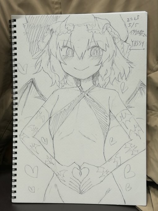 スケブ2件目 レミちゃん 