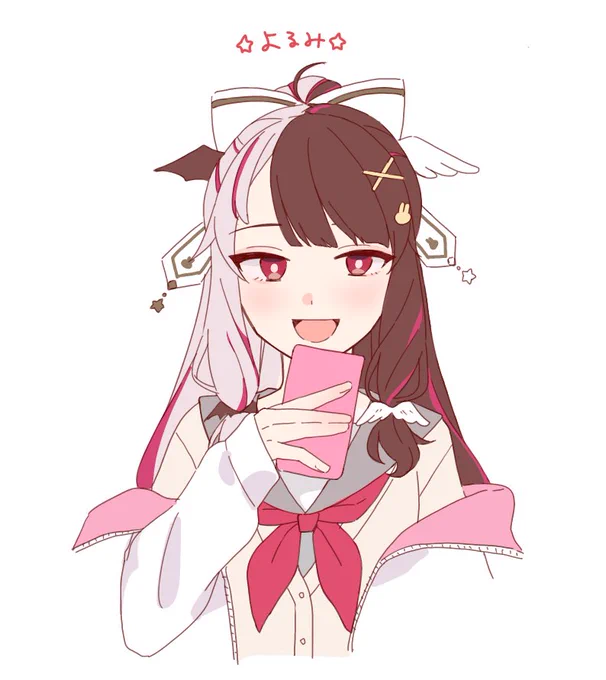 ともだちに描いてもらったすめしです 