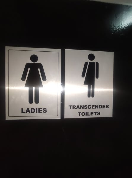 Gaynotqueer1's tweet image. "Mardi Gras Bar and Lounge Blackpool has made the female cubicles a women and trans safe space toilet with no men allowed."

MAKE IT MAKE SENSE.

April 2025