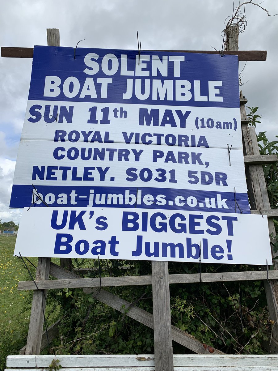 This Sunday!!! 
Opens to buyers from 10am
Adult entry £5
Parking Free
Seller spaces from £25
Follow signs from J8 M27
boat-jumbles.co.uk
#boatjumble
#boating #fishing #sailing #antiques  #boats #southampton