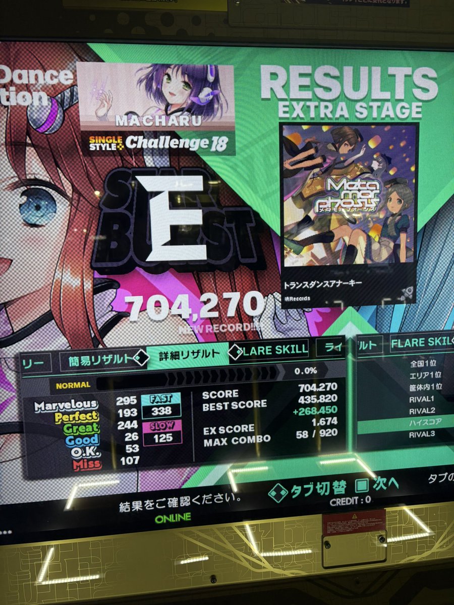 macha_ddr's tweet image. なーーにしてんのおれは