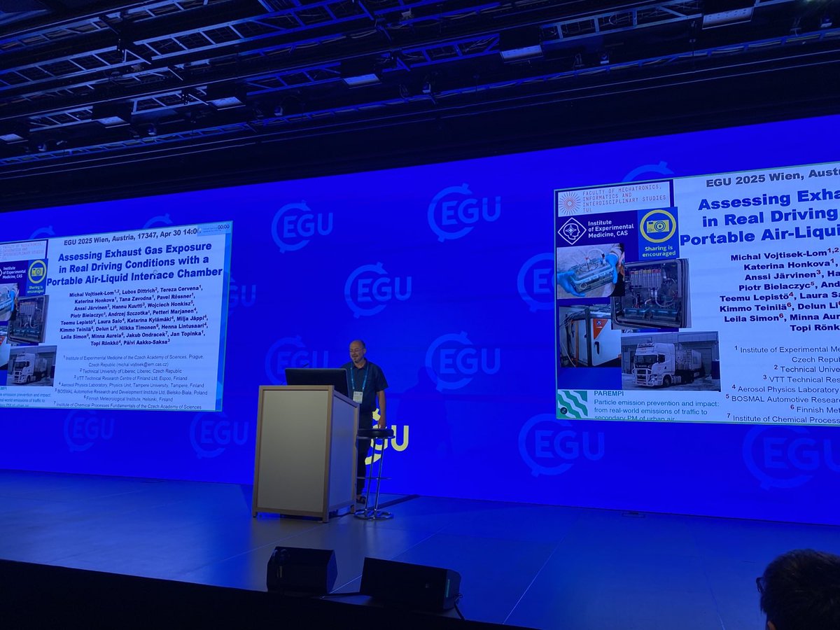 PAREMPI (@parempi_eu) on Twitter photo 🚛🌍 PAREMPI at #EGU25: From real-world emissions to secondary aerosol formation, we shared key insights on transport & air pollution during poster and oral presentation sessions
Read more👉 parempi.eu/parempi-at-egu… #AirQuality #SustainableMobility
<a href="/EuroGeosciences/">European Geosciences Union</a> 🚛🌍 PAREMPI at #EGU25: From real-world emissions to secondary aerosol formation, we shared key insights on transport & air pollution during poster and oral presentation sessions
Read more👉 parempi.eu/parempi-at-egu… #AirQuality #SustainableMobility
<a href="/EuroGeosciences/">European Geosciences Union</a>