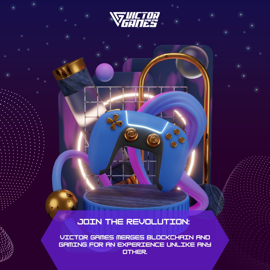 Level up your play and your rewards—Victor Games is where #blockchain meets next‑gen gaming. 

Ready for an experience unlike any other? 

#VictorGames #GameFi #PlayToEarn #CryptoGaming #Metaverse
