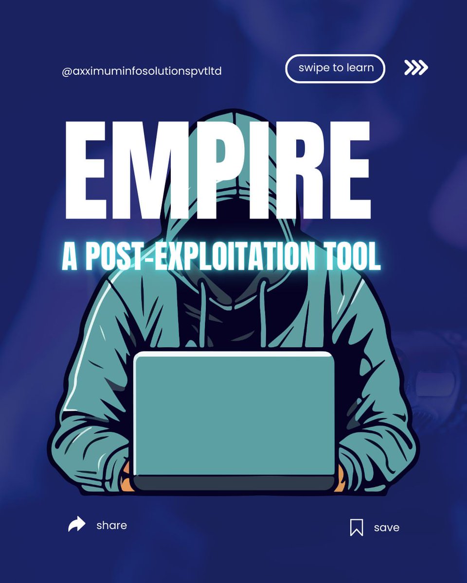 Anastasis_King's tweet image. Empire Framework: Post-Exploitation for Ethical Red Teaming 🧠🎯💻
#EmpireFramework #PostExploitation #RedTeam #EthicalHacking #CyberSecurity #InfoSec #EducationOnly #AdversarySimulation #SecurityTesting