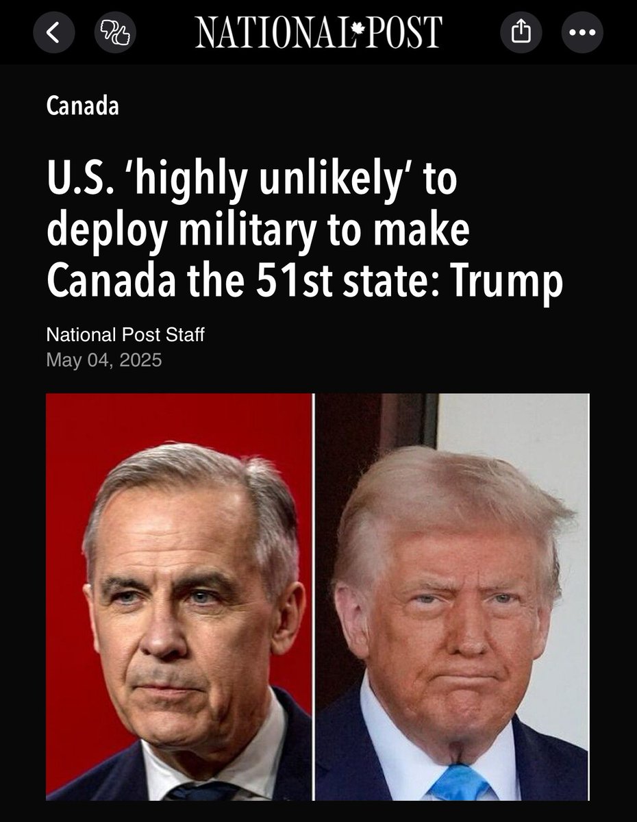 CaptainCoriolis's tweet image. If you were to show this headline to anyone a year ago, they would not believe you.
🤪