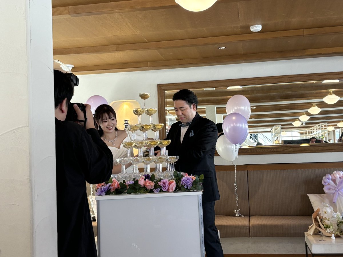 2022年に関東地区協議会に共に出向したJCの先輩の結婚式に。
ご結婚おめでとうございます。 