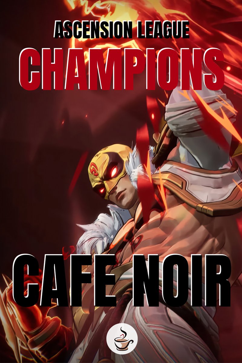 The Kafe (@thekafeow) on Twitter photo WE ARE THE ASCENSION LEAGUE CHAMPIONS ๐๐ฅ
3 - 2 Cafe Noir WIN in the Grand Finals over <a href="/Nekospresso/">UKN Nekospresso</a>
We didnโt come this far to stop now. Champions, now and always
|#AscensionLeague #TheKafe| WE ARE THE ASCENSION LEAGUE CHAMPIONS ๐๐ฅ
3 - 2 Cafe Noir WIN in the Grand Finals over <a href="/Nekospresso/">UKN Nekospresso</a>
We didnโt come this far to stop now. Champions, now and always
|#AscensionLeague #TheKafe|