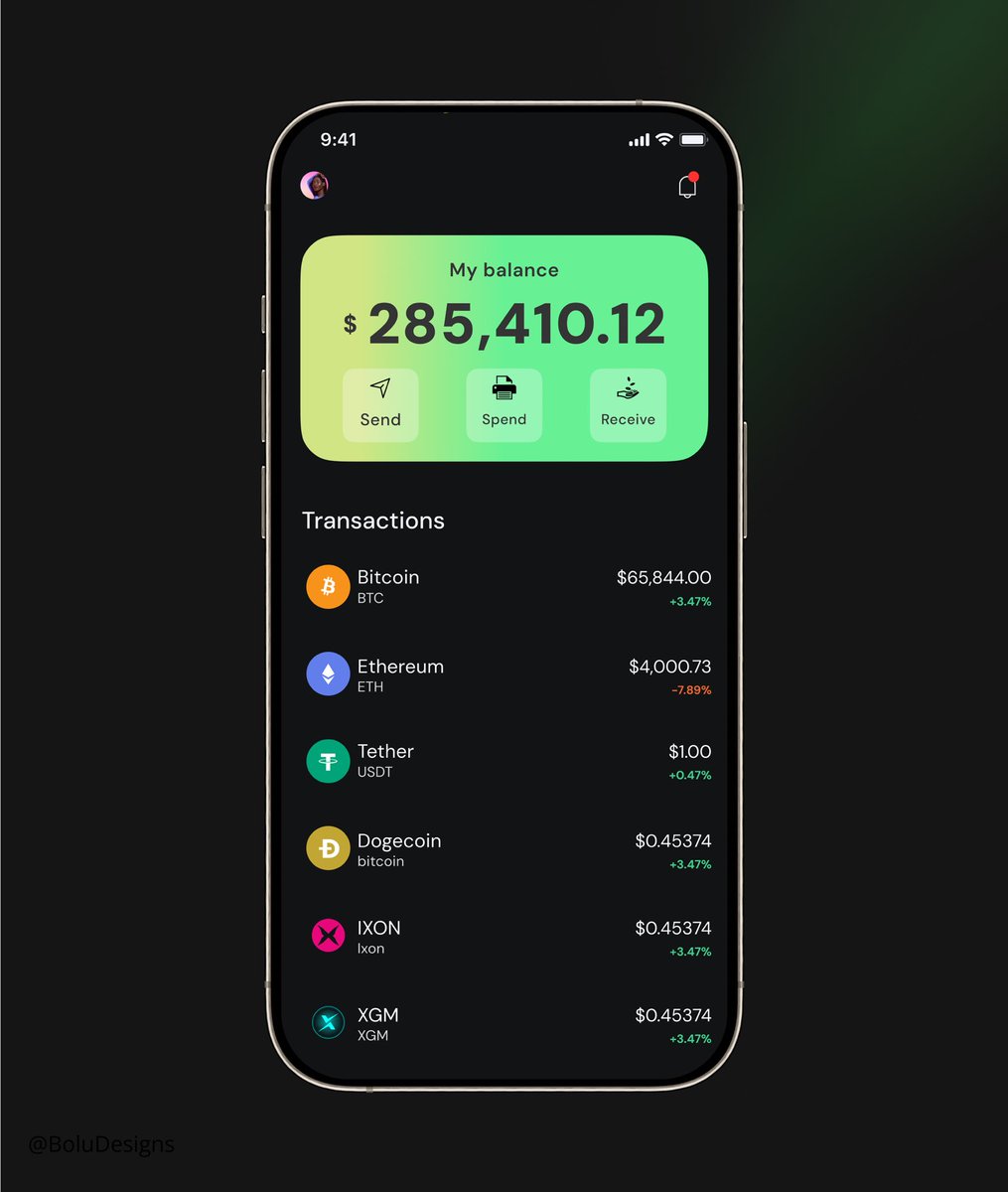 Bigmanflowz's tweet image. Most on-chain banking experiences feel like they were made by devs, for devs @druids01 

So I designed a smoother, safer alternative.
A stablecoin-based on-chain bank that feels like Cash App, but on Web3 #DruidsWeb3DesignChallenge #SuperteamLagosDesignGuild

Here’s my process 👇🏽