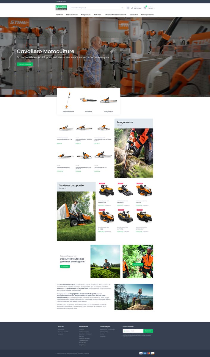 _PrestaSafe's tweet image. 🚀 Migration #PrestaShop 1.7 → 8.2.X réussie avec le module natif One Click Upgrade 🔧
Belle surprise : MAJ fluide, rapide et sans accroc 👌
✨ Nouveau thème CartZilla
📂 Menu custom (en beta)
🧩 Dernière version de #PrettyBlocks intégrée
Bravo à la team PrestaShop 👏…