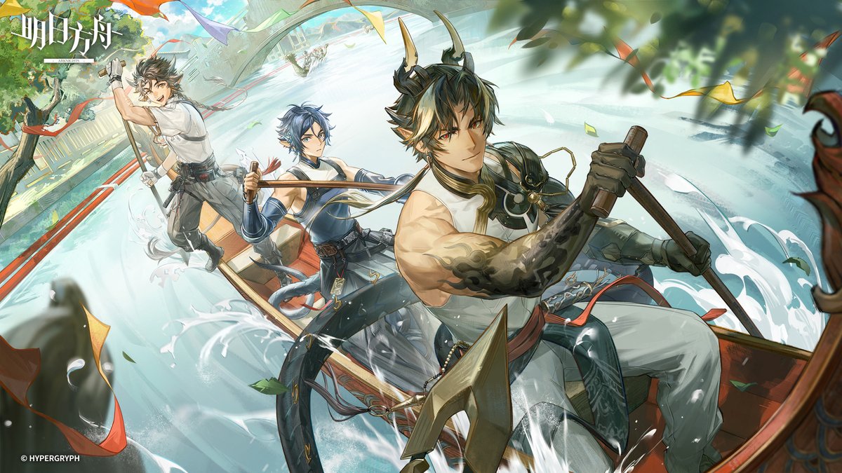 redsakaone's tweet image. #Arknights 给舟的六周年贺图