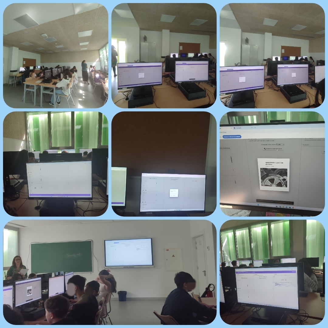 CDE_Valladolid's tweet image. #ProgramaEscuela40 en el IESO La Cistérniga, continuamos con la clasificación de tipos de palabras  con @_learningml_  dentro de la asignatura de Lengua y Literatura con alumnos de 2ºESO. ¡Gracias a @carmenpascua4 por tu implicación!
@educacyl @cfievalladolid