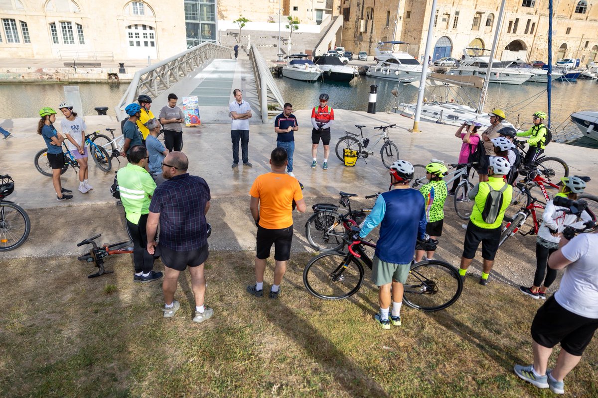 Pedalling through progress!Yesterday’s bike ride in #Cottonera and the South was a great way to spotlight EU-funded projects that are making a real impact in our communities.
