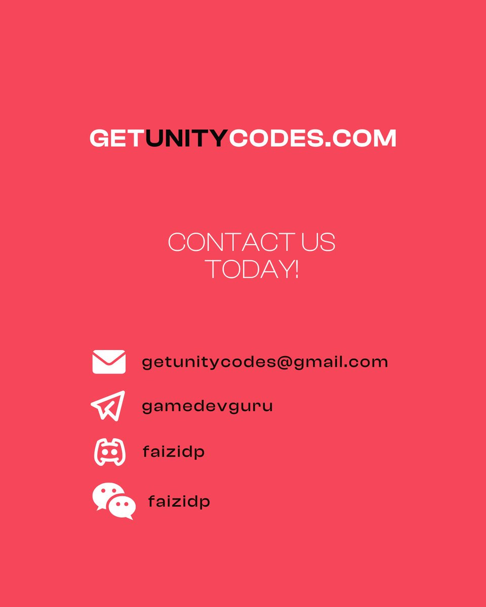 getunitycodes's tweet image. 🛠️ Which tool do you use the most?
Drop your favorites below! ⬇️

👉 Follow @getunitycodes for more game dev tools &amp;amp; tips! 🎨🔥

#GameHacking #UnityDev #Modding