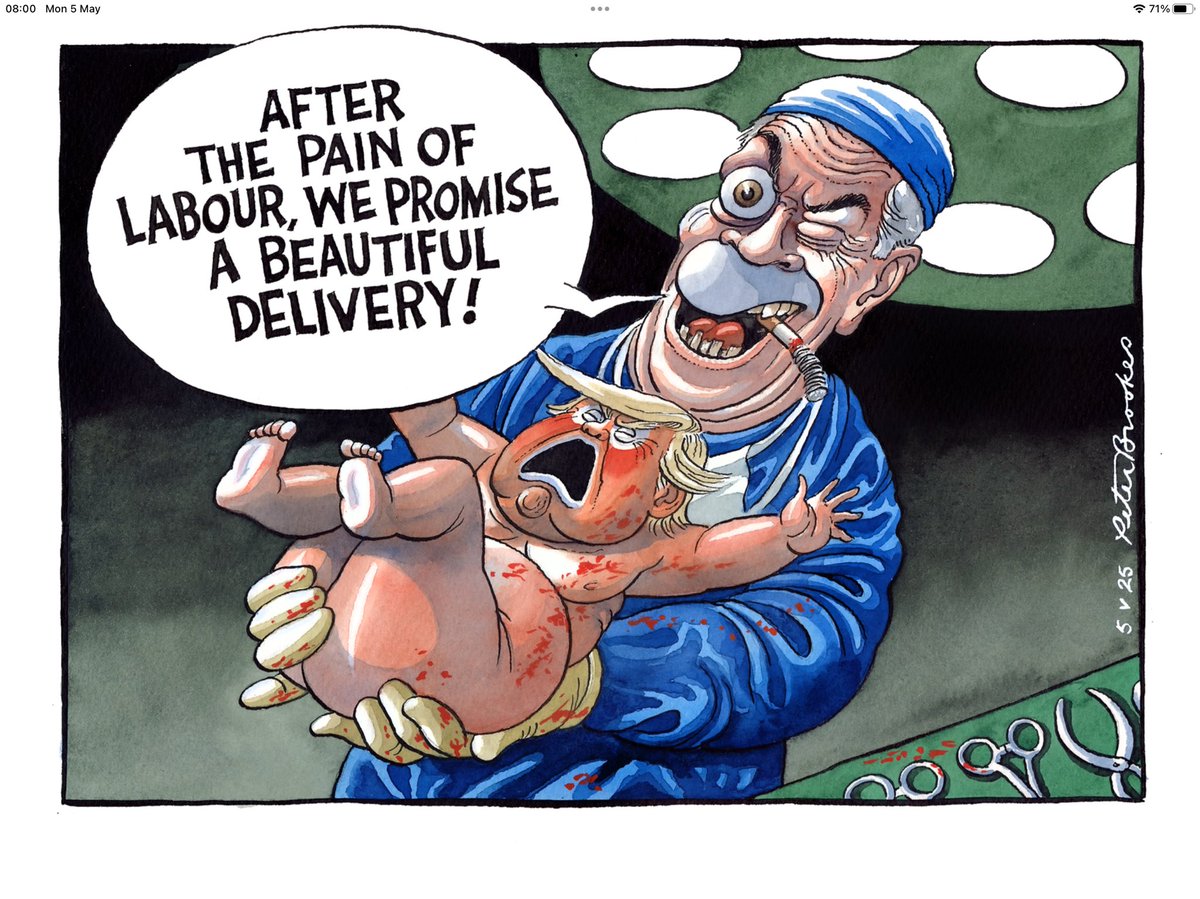 BrookesTimes's tweet image. My cartoon Monday @thetimes. Prints available from
timescartoons.co.uk