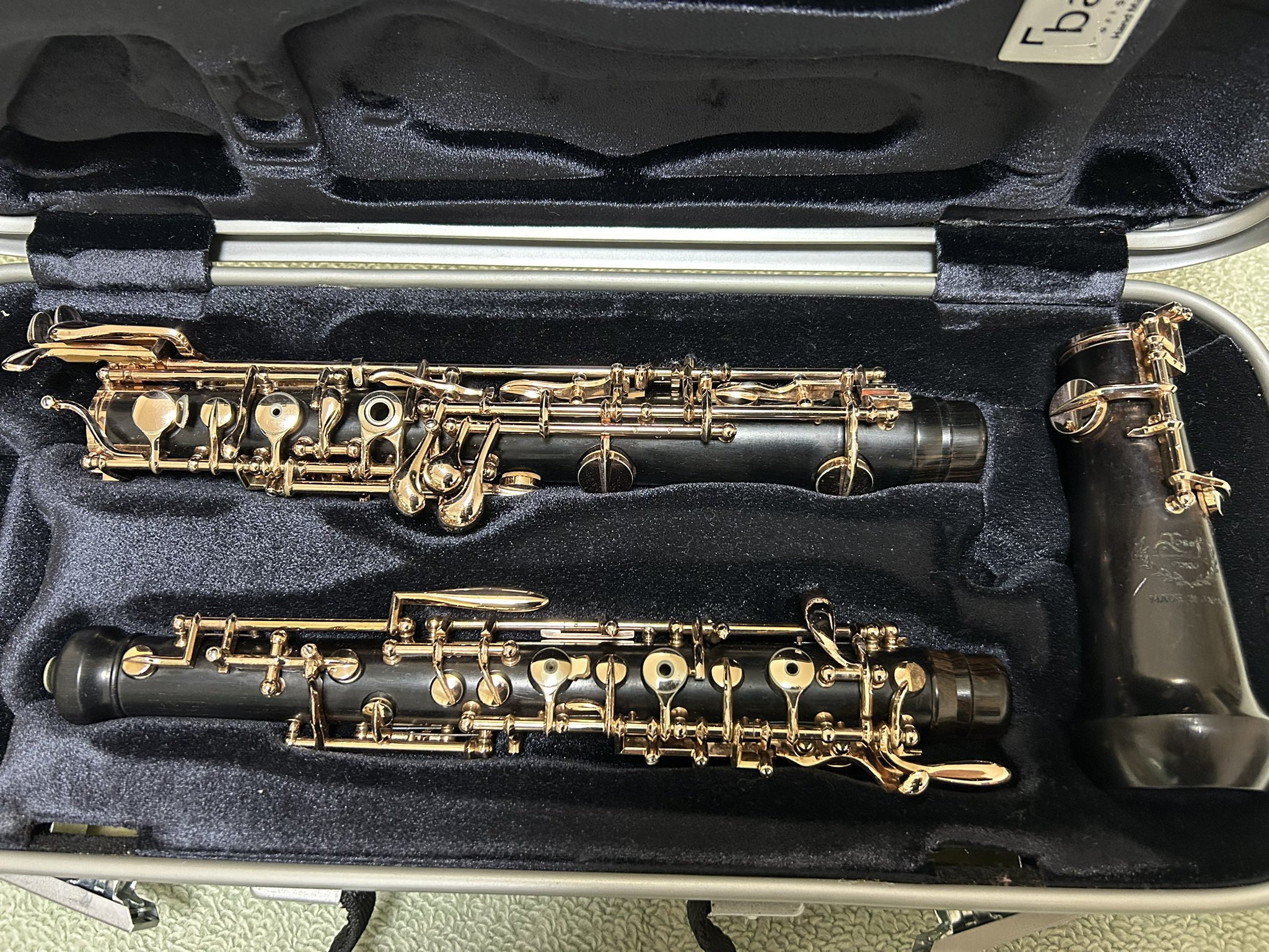。オーボエ　楽器　レトロ hasebe-oboe-reed on X: 