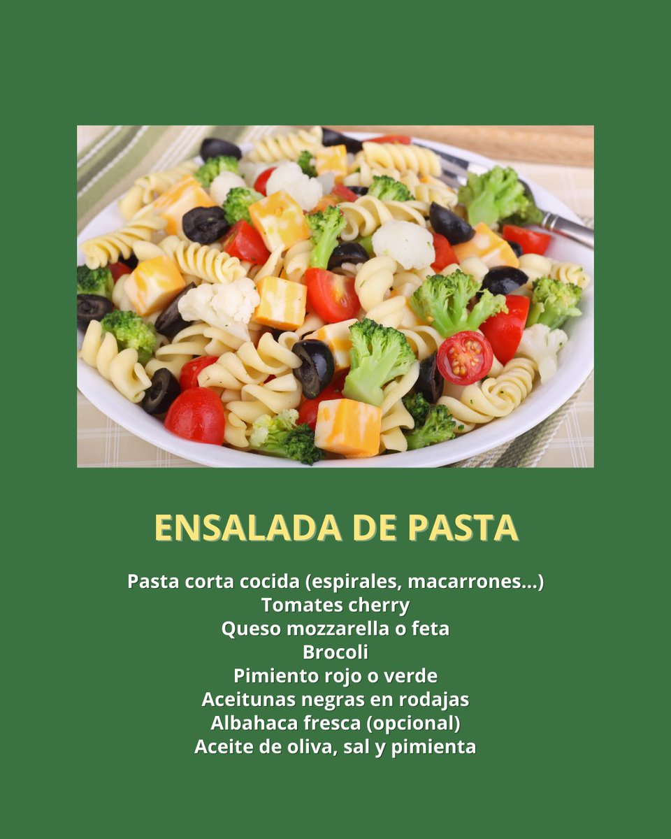 🥗 Cuando el calor aprieta, lo mejor es tirar de recetas ligeras, rápidas y llenas de sabor...

Y si llevan 𝐚𝐜𝐞𝐢𝐭𝐮𝐧𝐚𝐬 𝐧𝐞𝐠𝐫𝐚𝐬,¡todavía mejor!

💬¿Cuál vas a preparar primero? ¡Te leemos! 👀

#ensaladas #ensaladasdeverano #aceitunas  #aceitunasnegras #aceitunaselfaro