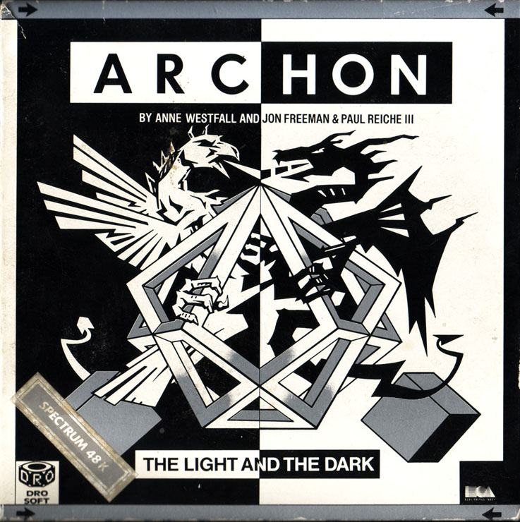 MaxwellsRetro's tweet image. Seriously, the cover art for Archon is iconic. It perfectly captures that fantasy chess vibe. Wish I could say the same for my playtime with it... which is zero. 😅 #videogameart #fantasygames #Retro