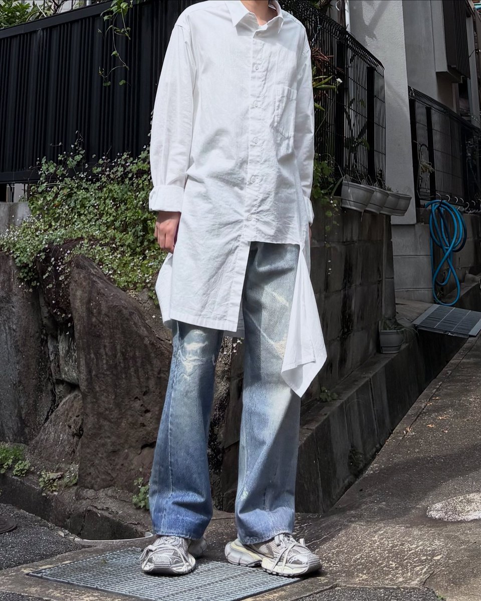 shirt Ground Y
pants OUR LEGACY 
shoes BALENCIAGA