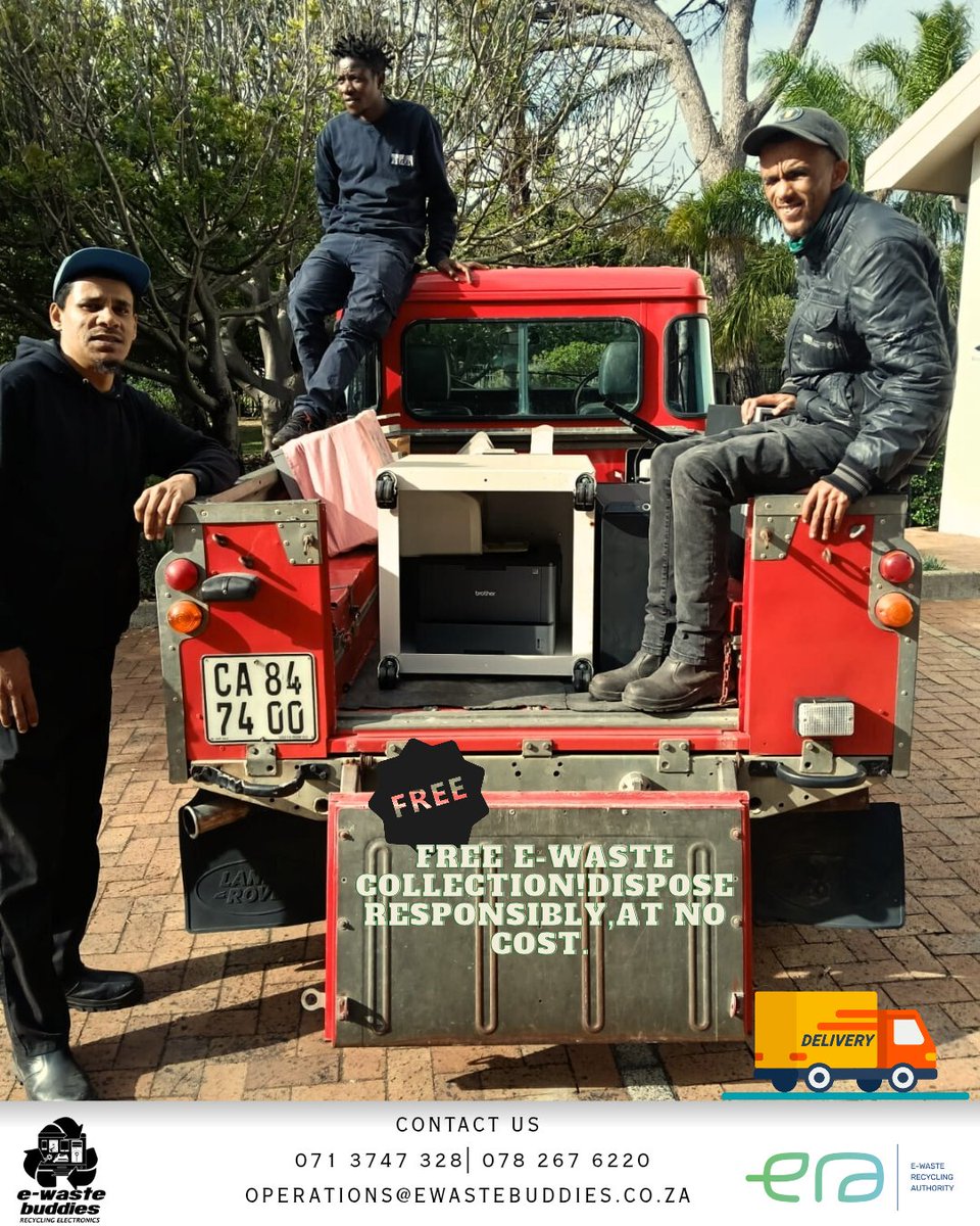 ewaste_buddies's tweet photo. FREE E-WASTE Collection Day 1! Drop off your unwanted electronics and help us recycle responsibly! #Ewaste #Recycle #fyppppppppppppppppppppppp https://t.co/1ShWK0IsDF