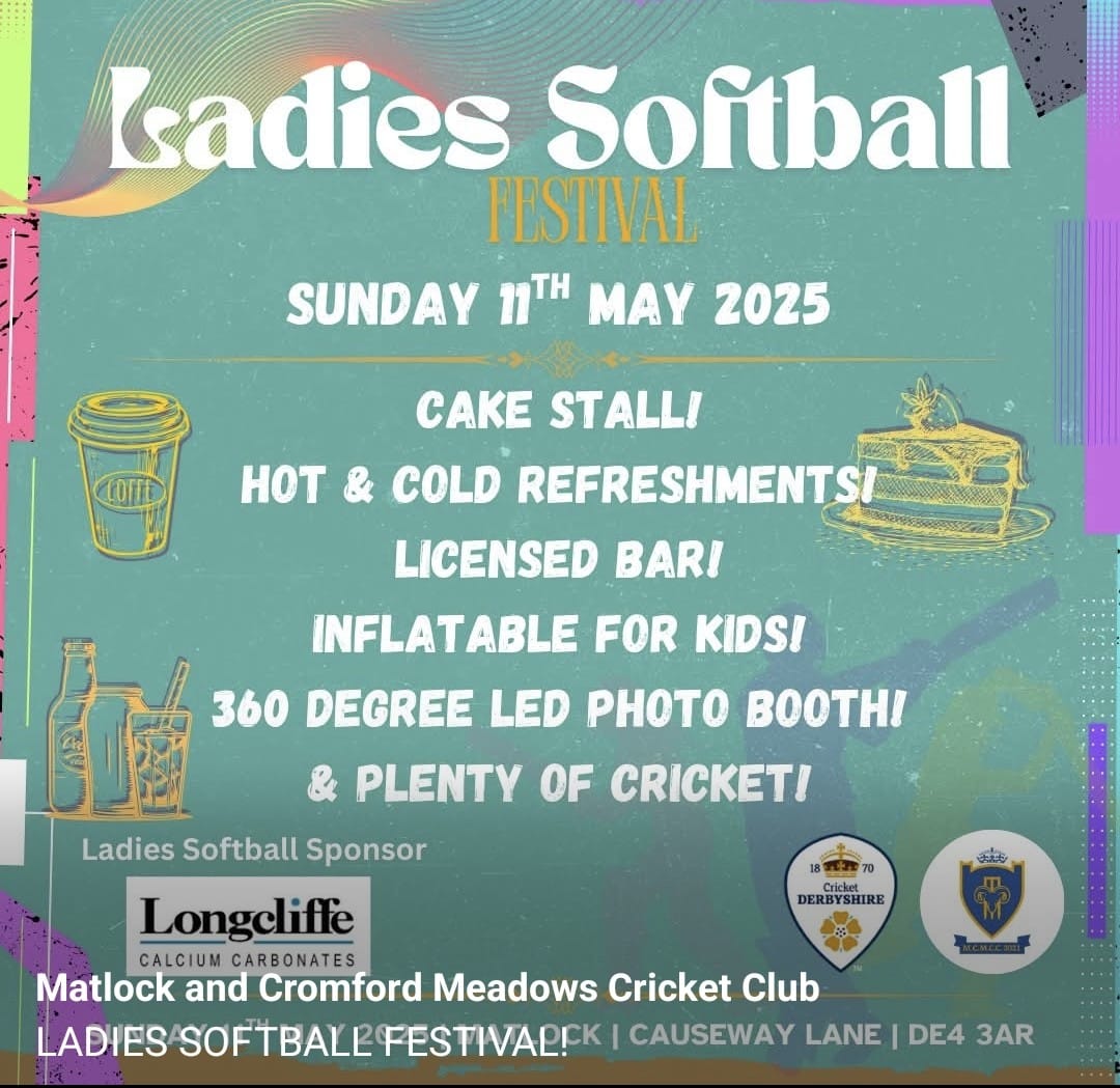 Alfreton Cricket Club Est 1927 (@alfretoncc) on Twitter photo Finally Sunday, will the ladies face the right direction and get to <a href="/MatlockCricket/">Matlock and Cromford Meadows CC</a> for the Women's softball festival
Always a fun day, join us if you fancy a go
##blackandgold π€ππ Finally Sunday, will the ladies face the right direction and get to <a href="/MatlockCricket/">Matlock and Cromford Meadows CC</a> for the Women's softball festival
Always a fun day, join us if you fancy a go
##blackandgold π€ππ