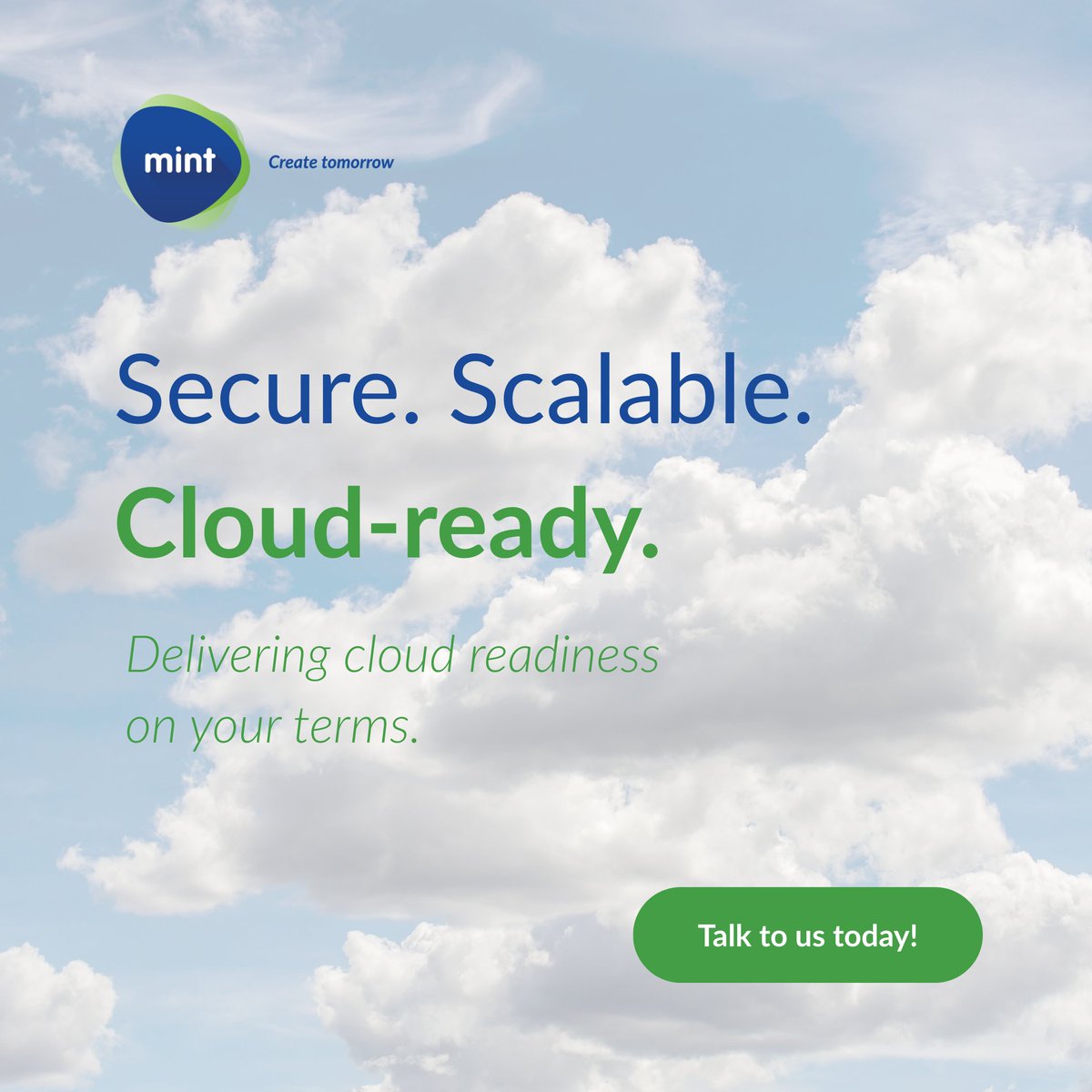 MintGroupZA's tweet image. Secure. Scalable. Cloud-ready.
Simplify your cloud journey and focus on what matters—growth. Get the flexibility and support you need for a seamless migration.
🔵 Talk to us today.
hubs.li/Q03k_DdG0
#CloudMigration #AzureSolutions