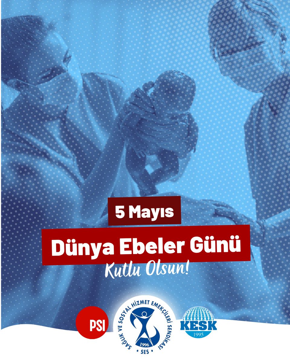 İnsan yaşamının en kıymetli anlarından biri olan doğum sürecinde yer alan, yaşamı karşılayan, emeğiyle sağlık sistemine güç katan ebelerin günü 5 Mayıs Dünya Ebeler Günü kutlu olsun!

Genel Merkezimiz tarafından yapılan açıklamamız için tıklayınız⬇️⬇️⬇️
ses.org.tr/2025/05/5-mayi…