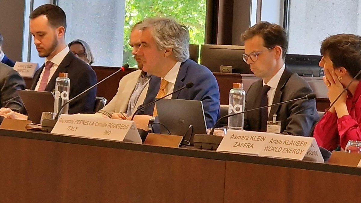we_gba's tweet image. Dr. Giovanni Perrella, President of the Italian Inter-Ministerial Committee on Biofuels, @MASE_IT, represented @we_gba in the @IEA Workshop on Sustainable Fuels in Paris on Apr 29, 2025. Dr. Perrella presented an update on GBA's key workstreams and plans ahead to increase biofuel…