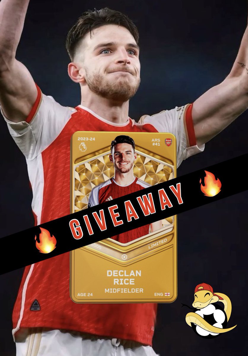 Time out ⌛️
The giveaway is over 🚨

Contratulations to the winner <a href="/chowbck/">Boris Chow</a>  🤩

Comment with your <a href="/Sorare/">Sorare</a> name and thank you everybody for participating! 😁