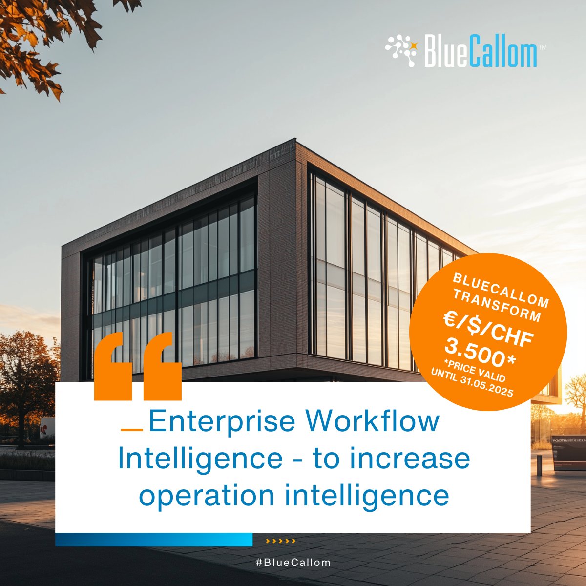 BlueCallom's tweet image. ✨ Ignite Enterprise-Wide Productivity 
BlueCallom TRANSFORM continuously identifies and tackles everyday inefficiencies and frictions, no matter how small.  

Join our online event on May 8 for a live demo.
bluecallom.com/enterprise-wor…

#BlueCallom #WorkflowIntelligence #AgenticAI