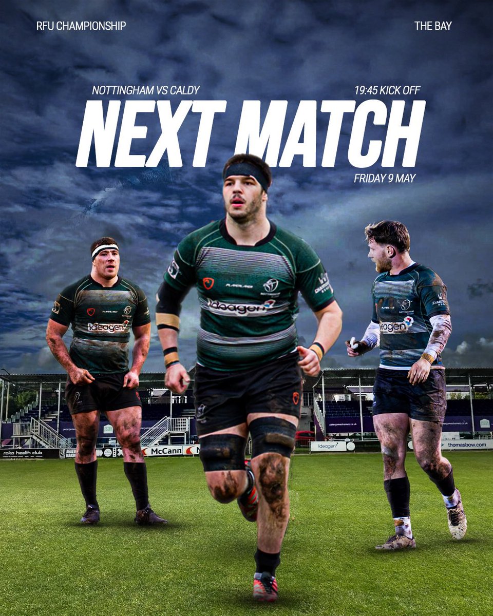 The penultimate home game of the season 🔜

Get behind the boys for a huge clash at The Bay! 👊

🎟️ tinyurl.com/yc895v4b