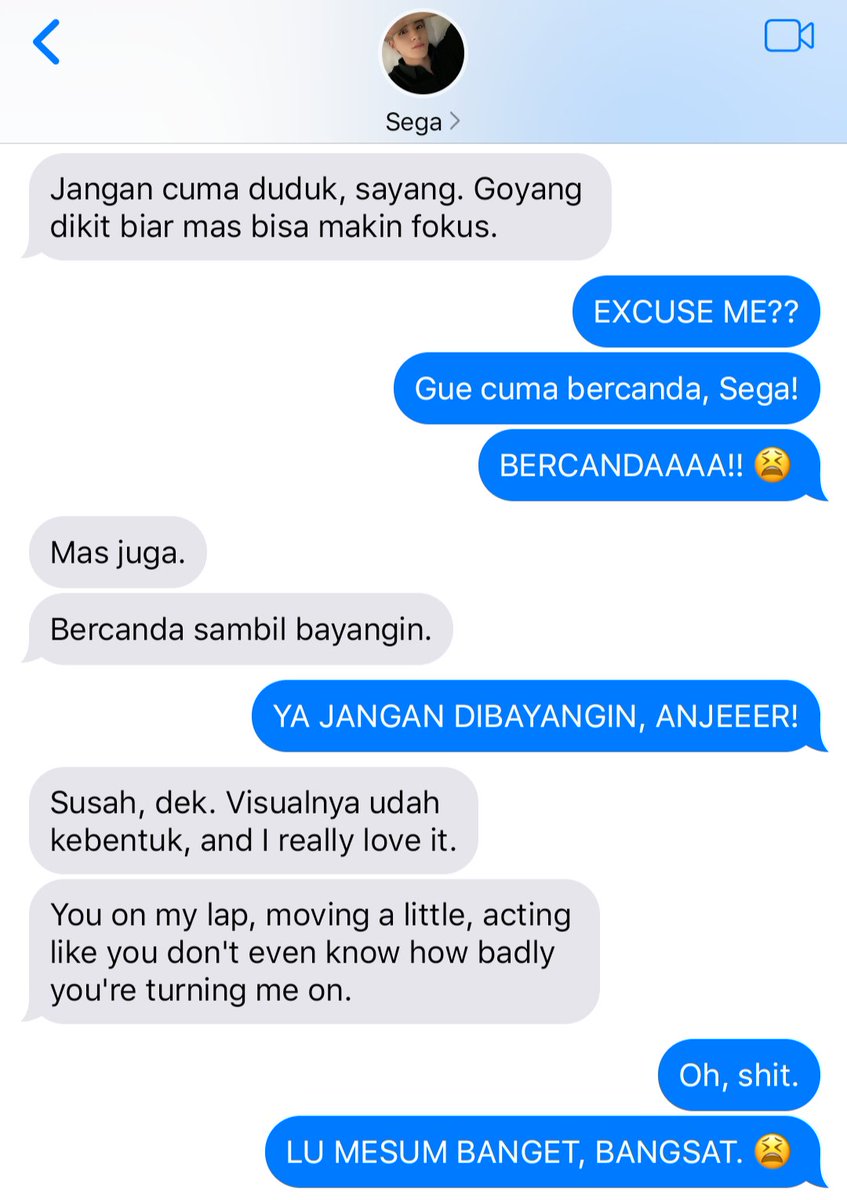 Nomin few tweets AU 🔞

⁠❥ “Just sitting, baby?”
Mau main-main malah berujung bikin suhu naik.

cr. bunbunette -`♡´-