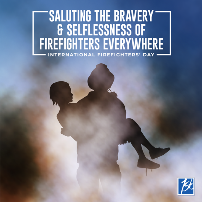 UticaFirstInsCo's tweet photo. Today, on International Firefighters’ Day, we salute the bravery, dedication, and selflessness of firefighters everywhere.

Thank you all for putting your lives on the line to protect ours. 💙

#InternationalFirefightersDay #ThankYouFirefighters #UFIC https://t.co/gZlOOvJGAX
