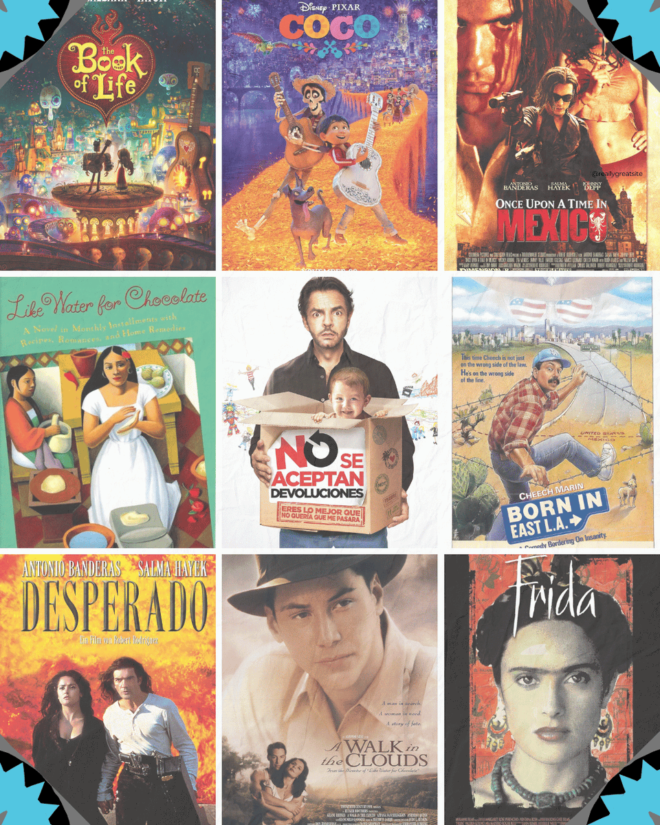 Films such as "My Family," "Selena," Robert Rodriguez's "El Mariachi" trilogy, "Y Tu Mamá También" and "Flamin' Hot" are great examples of films that capture the essence of the Mexican people.

#Filmmaking #Filmmakers #CincoDeMayo #MexicanCinema #LatinoFilmmakers #LatinxVoices