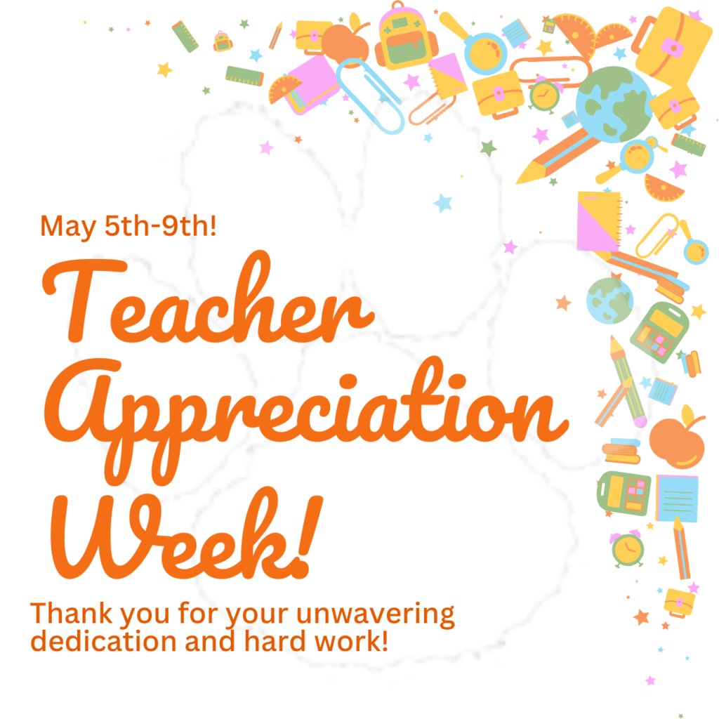 It's Teacher Appreciation Week, and we're sending gratitude to our incredible Orangefield ISD teachers! 🍎✨ This week, we celebrate the tireless dedication, passion, and unwavering commitment of our educators. Thank you for your extraordinary impact on our students' lives!