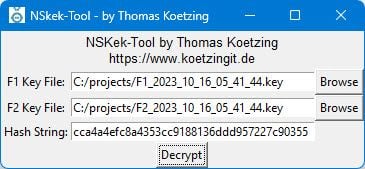 Introducing the 𝗡𝗦𝗞𝗲𝗸-𝗧𝗼𝗼𝗹
Securely decrypt Citrix Netscaler service passwords with HMAC, AES-CBC, and dynamic KEK derivation. Check it out at buff.ly/cak69rt 
#CyberSecurity #Netscaler