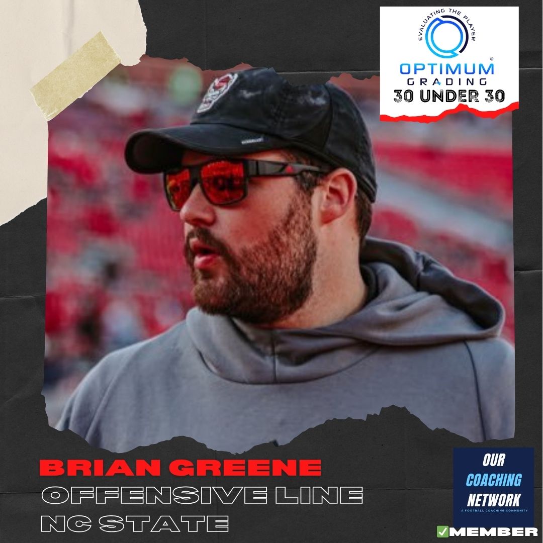 Our Coaching Network | A Football Coach Community (@ourcoachingnet) on Twitter photo πOur Coaching Network 30 Under 30π
Welcome <a href="/PackFootball/">NC State Football</a> Assistant Offensive Line Coach <a href="/CoachGreeneOL/">Brian Greene</a> to our 2025 Our Coaching Network 30 Under 30 Presented by <a href="/OGrading/">Optimum Grading</a> π
30 Under 30π§΅π πOur Coaching Network 30 Under 30π
Welcome <a href="/PackFootball/">NC State Football</a> Assistant Offensive Line Coach <a href="/CoachGreeneOL/">Brian Greene</a> to our 2025 Our Coaching Network 30 Under 30 Presented by <a href="/OGrading/">Optimum Grading</a> π
30 Under 30π§΅π