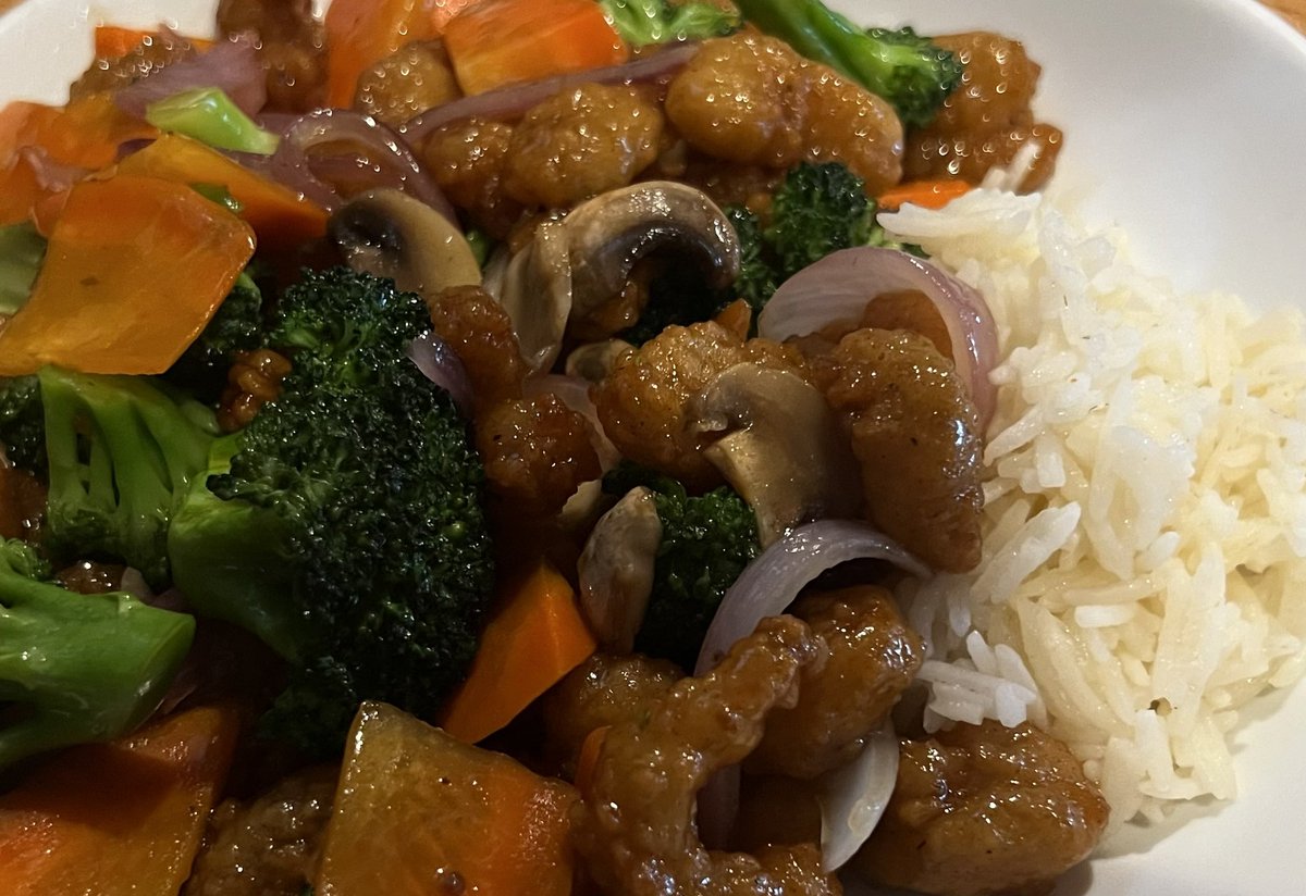 What’s for lunch?
Try the Orange Popcorn Shrimp Stir-fry 😋 It’s delicious