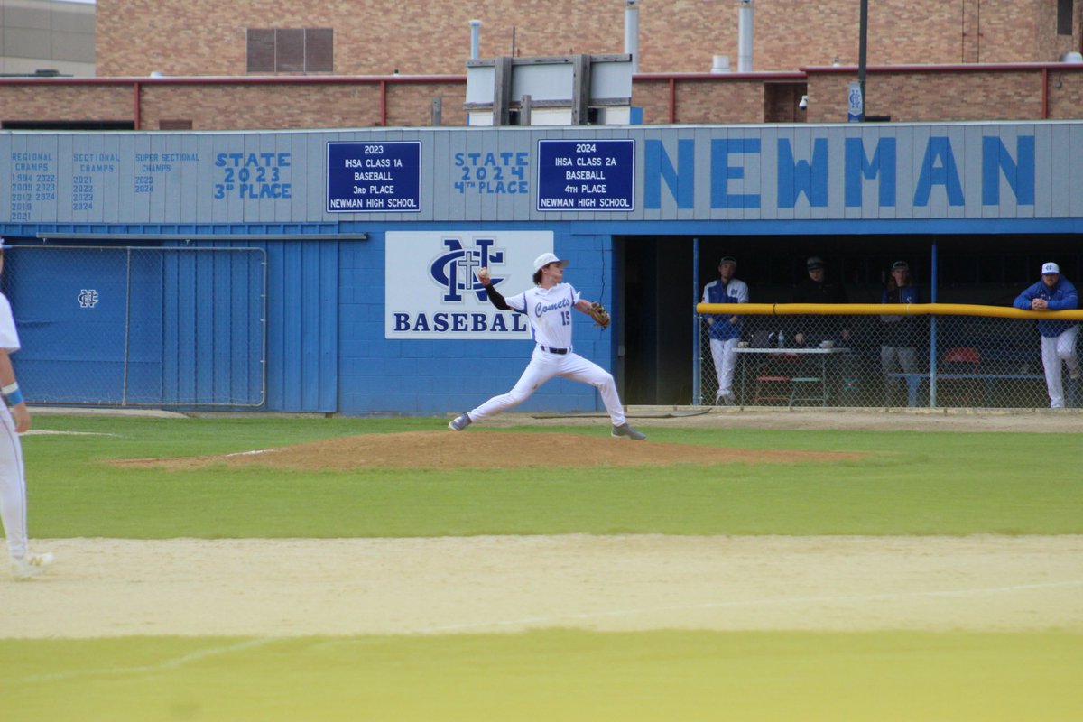 Comets host Kewanee today at Coach Larry Ybarra Field at 4:30pm. Come out and support the boys! <a href="/NewmanCCHS/">Newman Catholic</a> <a href="/PrepBaseballIL/">Prep Baseball Illinois</a> <a href="/rivercountrysam/">Sam Ramirez</a> <a href="/Drake_Lansman/">Drake Lansman</a>