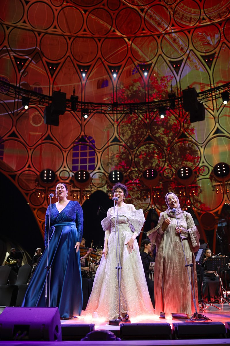 H.E. Sheikh Nahyan bin Mubarak Al Nahyan, Minister of Tolerance, UAE graced the grand finale of Layali Firdaus: Opera Under the Dome, a spectacular evening of powerful performances and cultural pride beneath the iconic Al Wasl Plaza dome. An unforgettable close to the season.