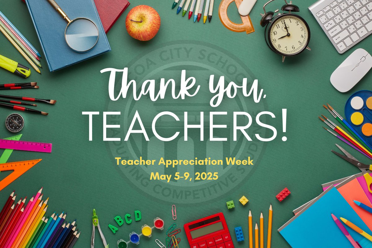 Alcoa City Schools appreciates its dedicated teachers during Teacher Appreciation Week! Their commitment inspires and empowers students, shaping futures. Thank you for all you do! edl.io/n2066621