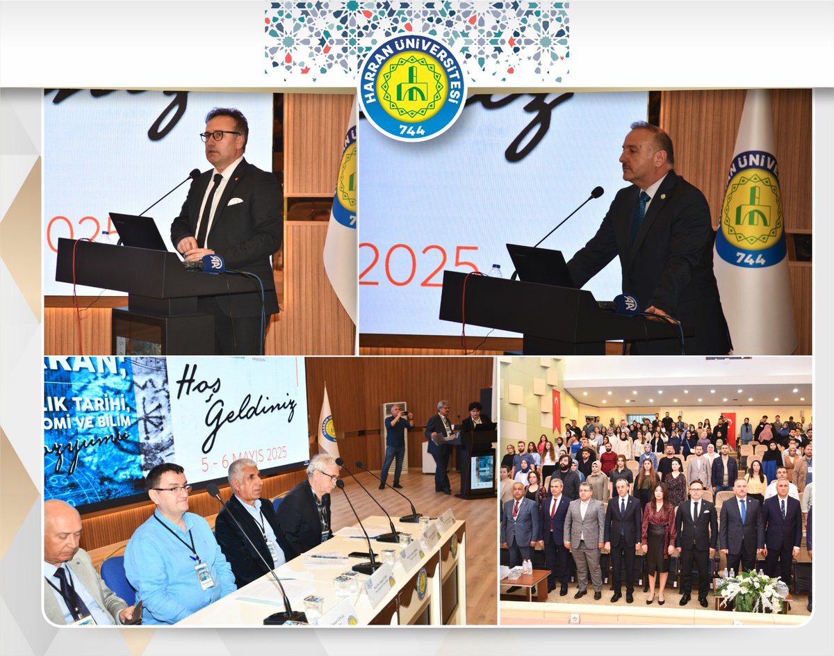 Üniversitemiz ile Atatürk Kültür Merkezi Başkanlığı iş birliğiyle düzenlenen “Harran; İnsanlık Tarihi, Astronomi ve Bilim Sempozyumu” başladı.

Prof. Dr. Mehmet Tahir Güllüoğlu: "Harran, yalnızca bir şehir değil aynı zamanda kadim uygarlıkların gökyüzünü anlamaya yönelik