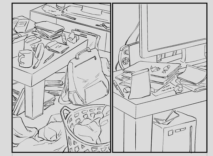 ミッケみたいな部屋だ 