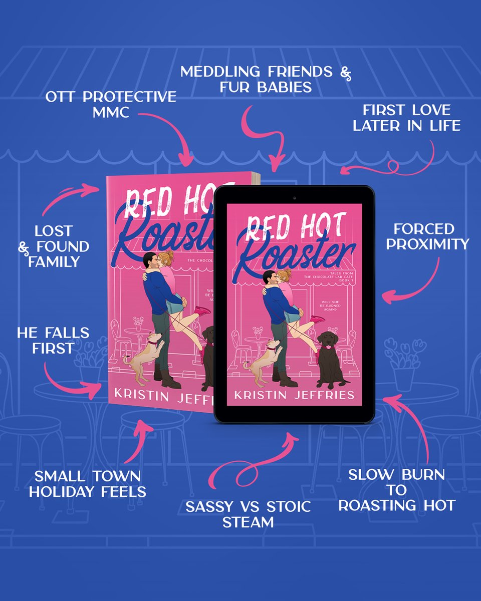 #NEW #KU “I have never laughed so much while reading a book in my life… Great story filled with amazing love and laughter.” Red Hot Roaster by Kristin Jeffries linktr.ee/kristinjeffrie…