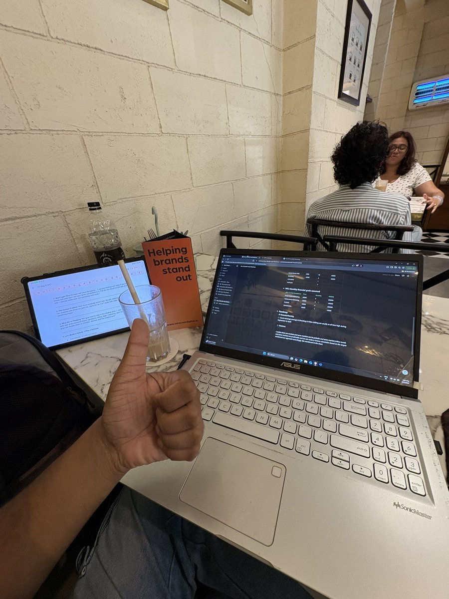 To stand out first start standing.
#personalbranding #buildinpublic