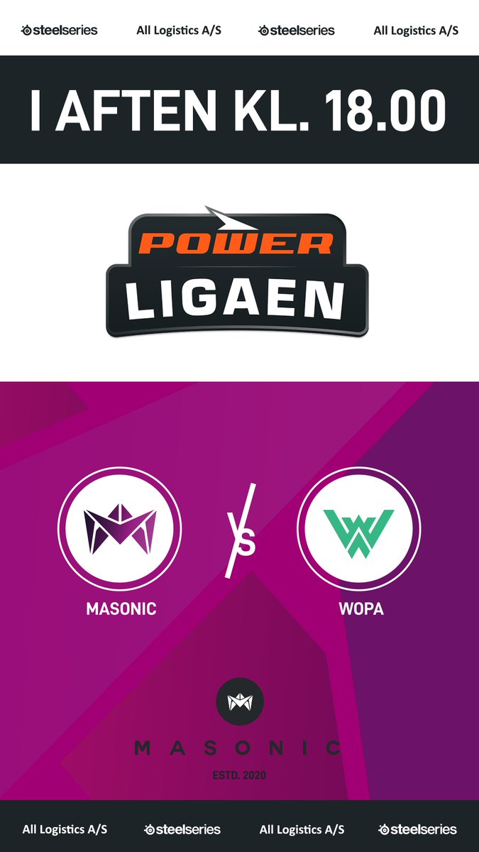 MASONIC (@masonicgg) on Twitter photo ๐ฉ๐ฐDen danske POWER Liga pรฅ <a href="/Dust2dk/">Dust2 ๐ฉ๐ฐ</a> er live igen i aften og der er to kampe pรฅ menuen. Det er tid til at sikre nogle vigtige point i tabellen ๐ช ๐ฉ๐ฐDen danske POWER Liga pรฅ <a href="/Dust2dk/">Dust2 ๐ฉ๐ฐ</a> er live igen i aften og der er to kampe pรฅ menuen. Det er tid til at sikre nogle vigtige point i tabellen ๐ช
