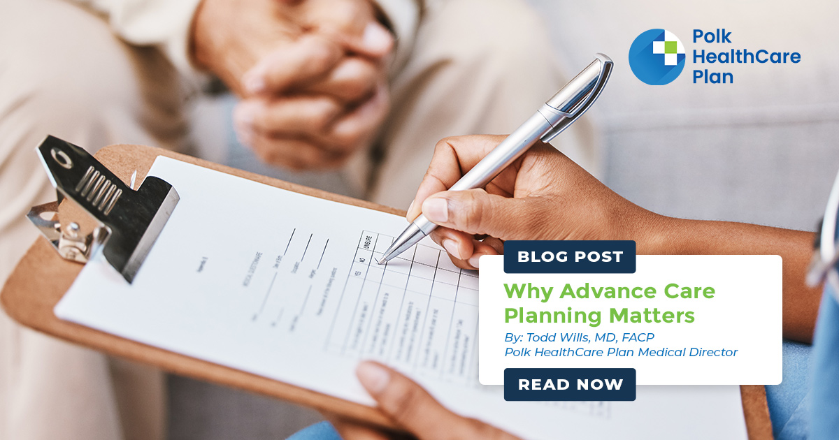 Why does advance care planning matter? How do you start a conversation about your health care wishes with your loved ones? Check out the latest #PolkHealthCarePlan blog post to find the answers: polkhealthcareplan.net/blog/why-advan… 

#healthcare #planning #PolkCountyFL