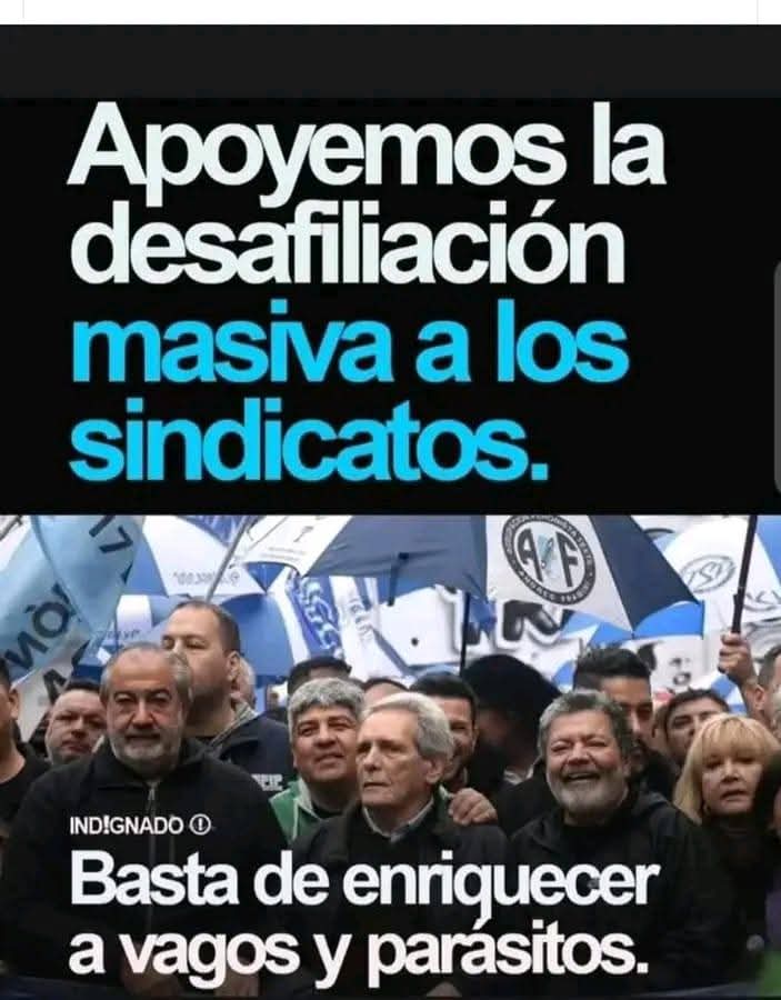 NICOLAS71046251's tweet image. NO LE DE COMIDA AL QUE LO EXPLOTA...
DESAFILIESE...