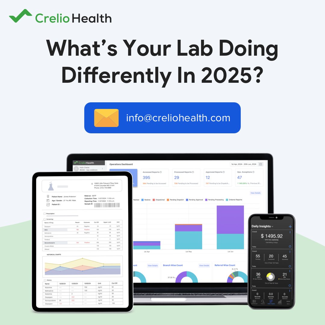 creliohealth's tweet image. 🚀 Labs are at the core of Diagnostics 4.0!
By harnessing AI, ML, and cloud computing, medical labs are delivering faster, more accurate, and patient-centric real-time diagnostics.
💡 Is your lab evolving with the times?

#labautomation #laboratory #limssoftware #digitalhealth