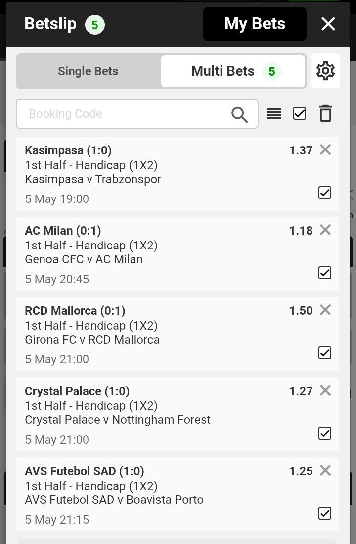 I just placed a bet with Betway. Tap here to copy my bet or search for this booking code in the Multi Bet betslip BW141D0C betway.co.za/bookabet/BW141…