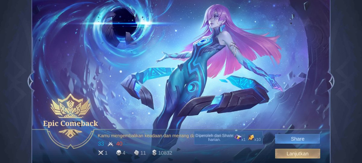 aku kalo pake nova
kalah mvp | menang silver